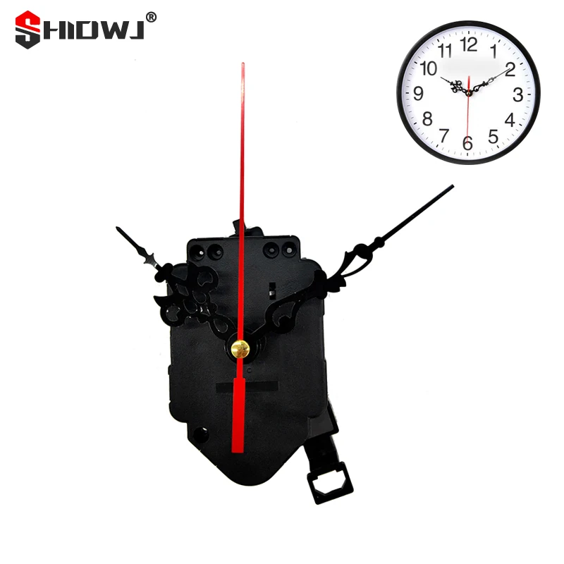 1SetWallClockReplacementQuartzClockPendulumMovementMechanism