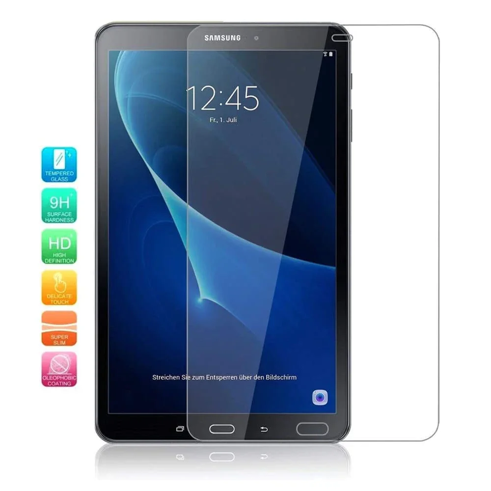 For Samsung Galaxy Tab A 7.0 inch 2016 SM-T280 SM-T285 Screen Protective Film Anti-Scratch 9H Hardness HD Tablet Tempered Glass 6