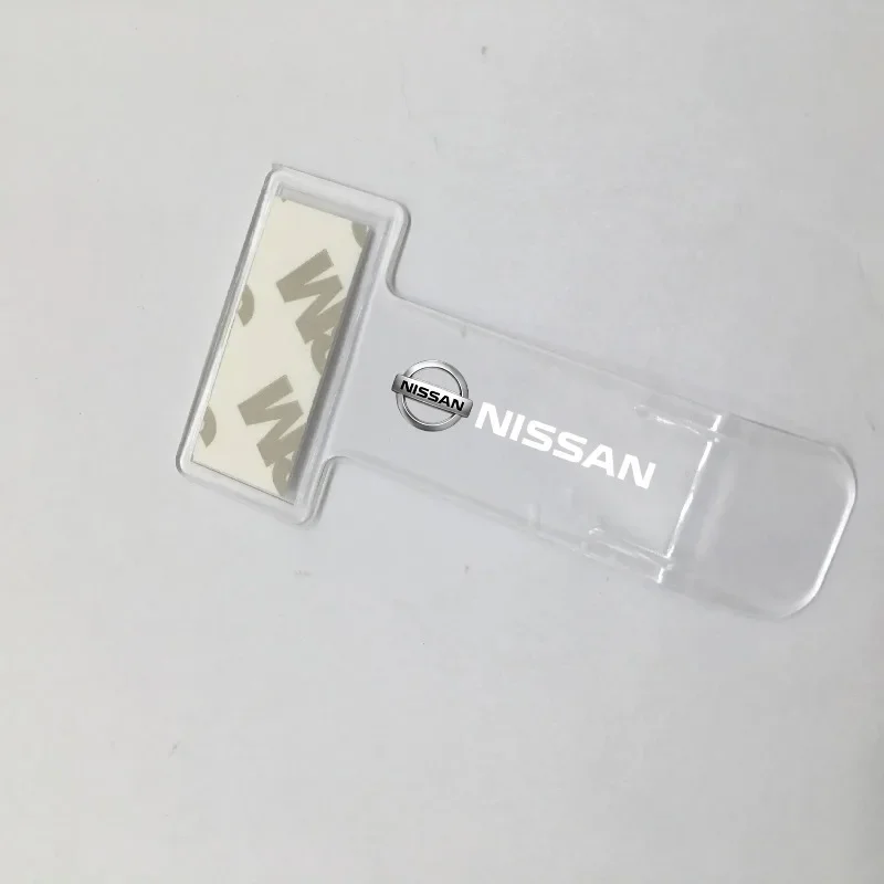 닛산 자동차 영수증 클립 송장 증명서 주차 티켓 홀더 Qashaqai Teana X-Trail Leaf Juke Murano Altima Interiors