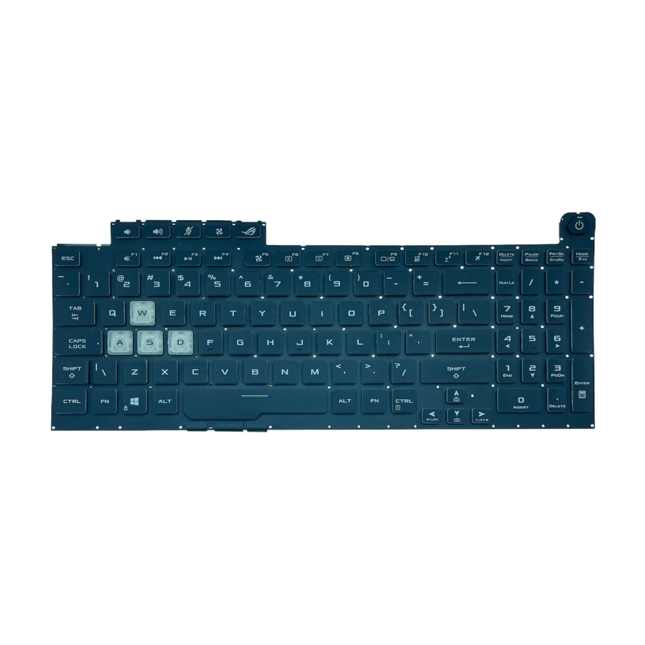 Teclado Retroiluminado Rgb para Laptop dos Eua Asus Rog Strix G17 G731 G731g G731gv G731gt G731gu G712lv G712lw G712 Novo - Imagem 3