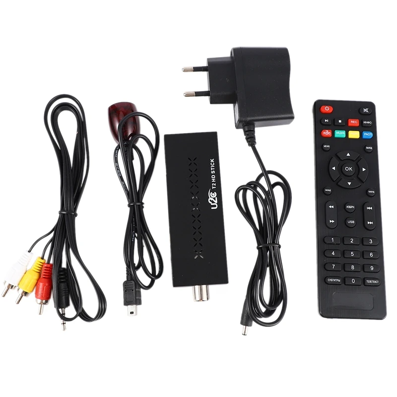 

Пульт дистанционного управления Dvb T2 U2C T2 Hd 1080P Mstar7t01 для голландских, английских, французских, итальянских, русских, испанских телевизоров с европейской вилкой