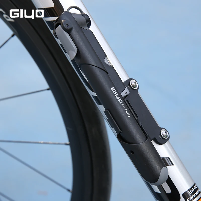 Giyo MTB Micro Tyre Air Inflator 120psi Mini Pump Bicycle Schrader