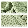 1PC JacquardSofa Cushion Cover Thicken Non-Slip Solid Color Couch Slipcover Suitable For Living Room L-Shape 1/2/3/4-Seater Sofa 3