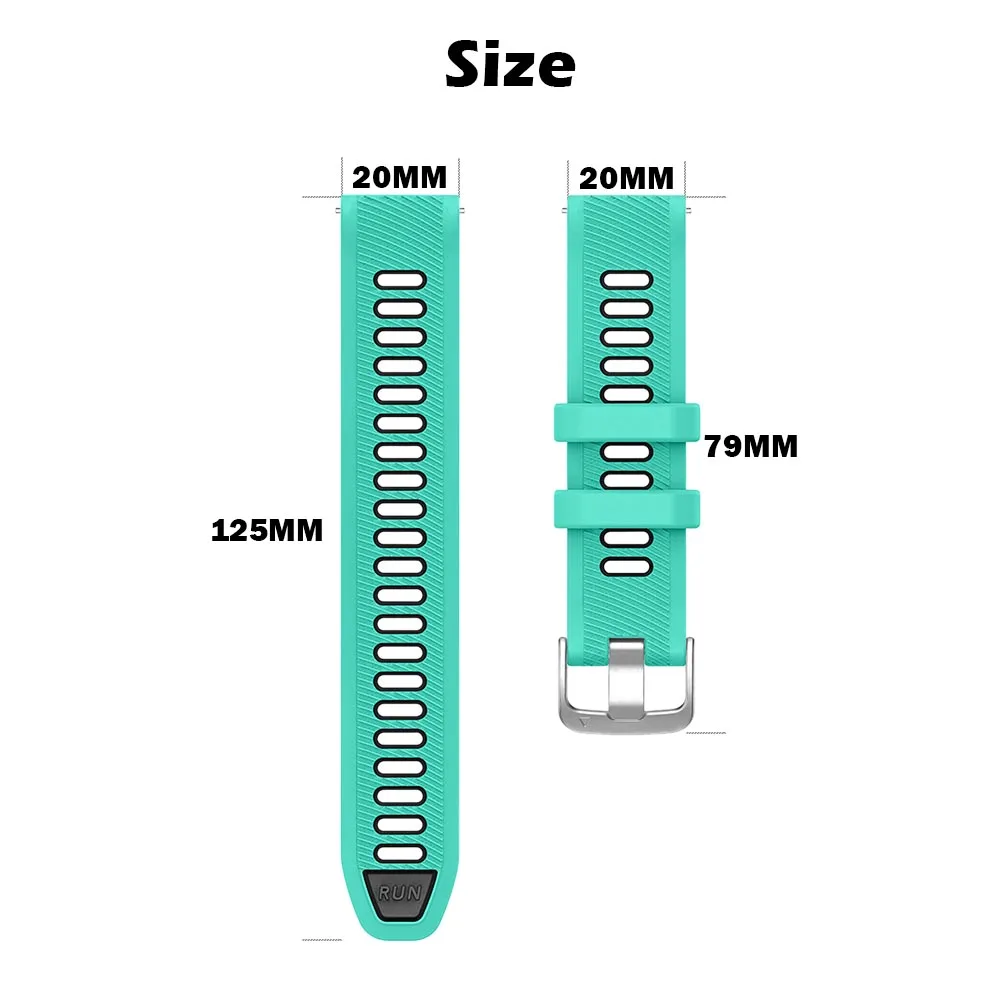 Enhanced Product Title: Premium Replacement Strap for Garmin Forerunner - Superior Quality Band Bracelet in 42mm Size