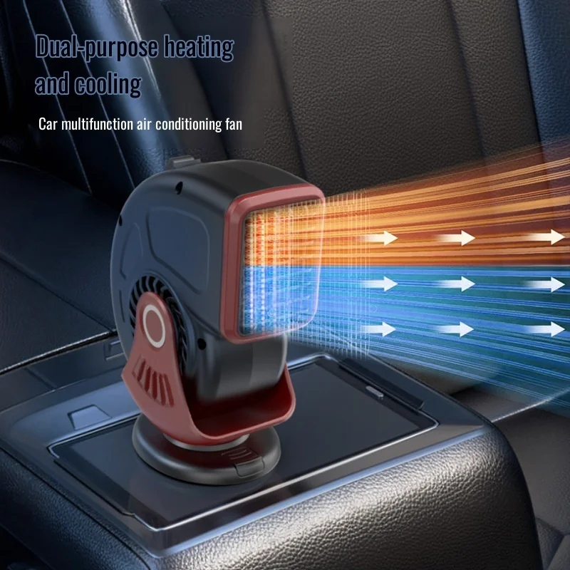 Car heater 12V24V mini car heater defogger defrost cold and warm dual-purpose electric