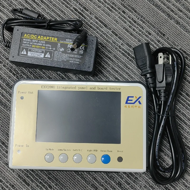 English system EXV2080 LCD TV motherboard tester LVDS/MINILVDS/4K-VBY1 to HDMI screen test And universal matching adapter board