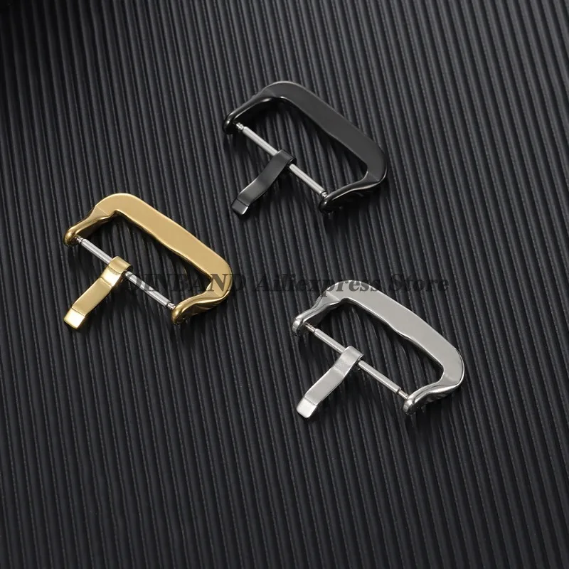 Premium Metal Watch Band Buckle with Adjustable Strap Button Accessories