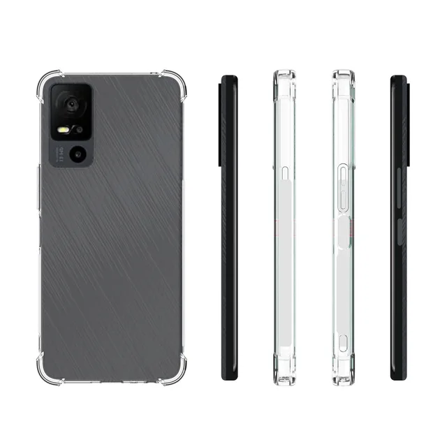 For TCL 40XE 5G mobile phone protective case transparent all-inclusive anti-drop soft case 3