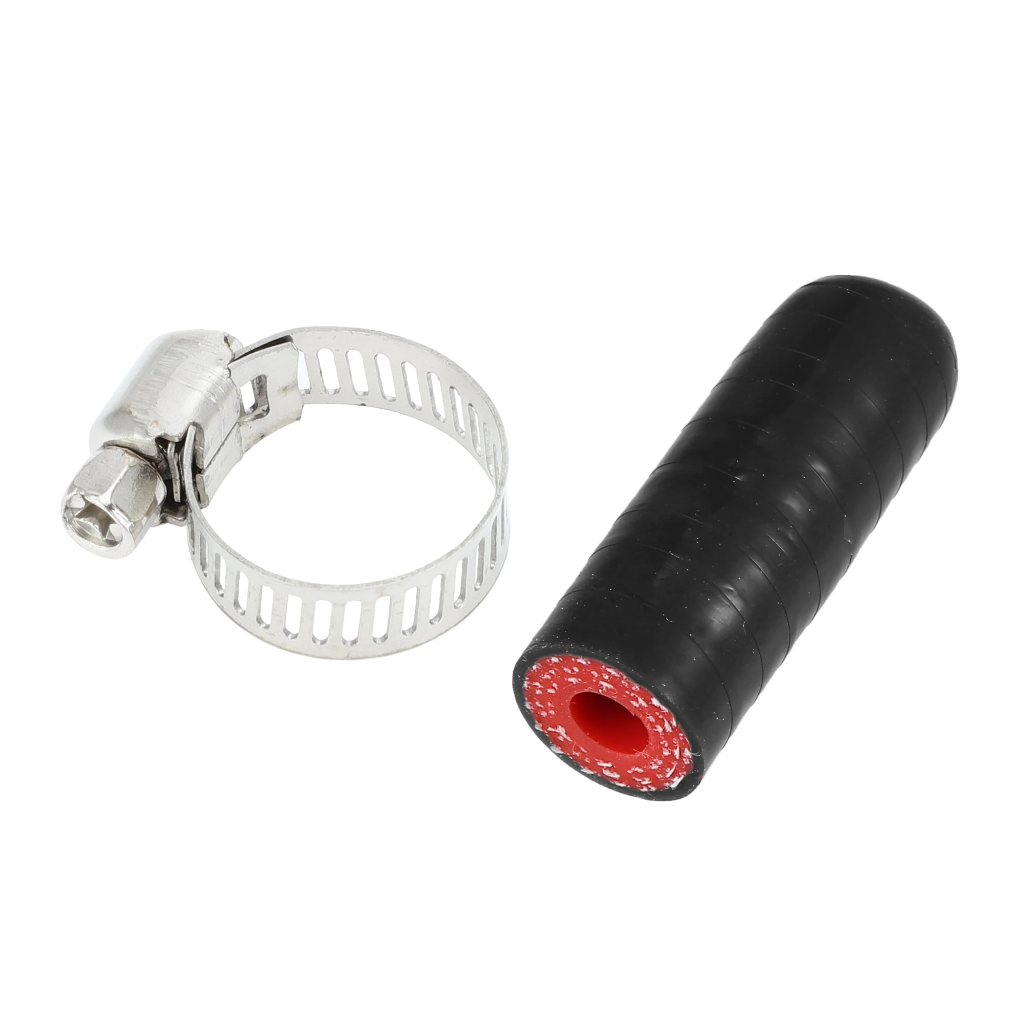 UXCELL 6 mm-40 mm ID Auto-Schlauchendkappe aus Silikonkautschuk mit Klemmen, verstärkte Silikon-Blindkappe für Bypass-Rohre, universell – Detail 7