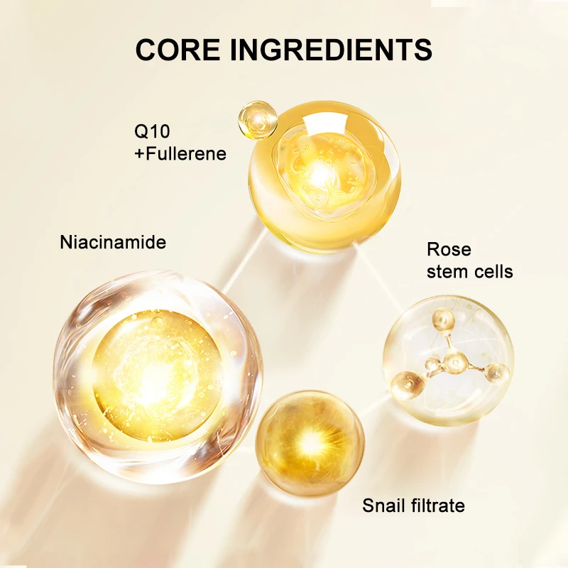 AUQUEST Coenzyme Q10 Face Serum Anti-Aging Anti-Wrinkle Fade Fine Lines Niacinamide Serum Whitening Facial Skin Care 3