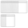 80 Pcs Jewelry Bags PVC Plastic Packing Storage Pouch Self Seal Jewelry Pouch Zipper Bag Anti Oxidizing Lock Pouches 1