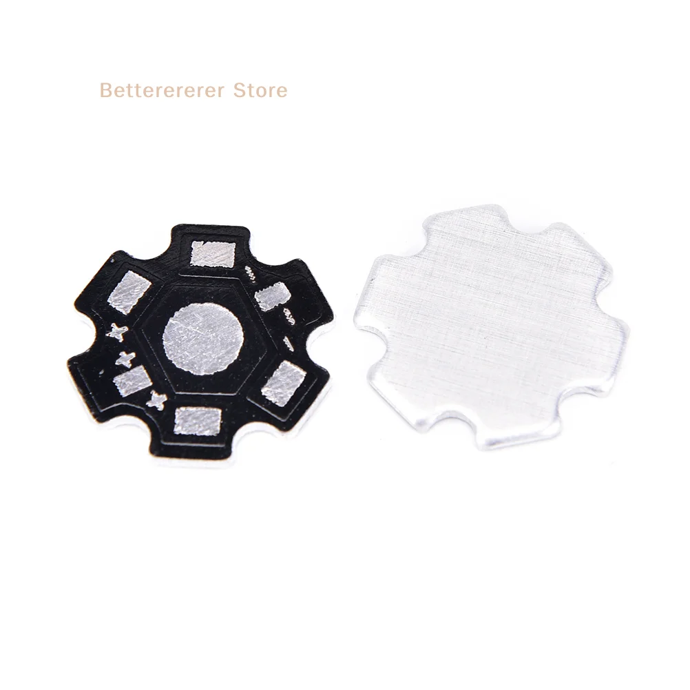 20pcs/100pcs/lot LED heat sink LED aluminium base plate beads radiator Use