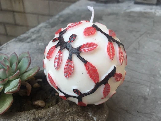

DIY Pattern ball candle making candle mold,High temperature resistant candle mould for diy