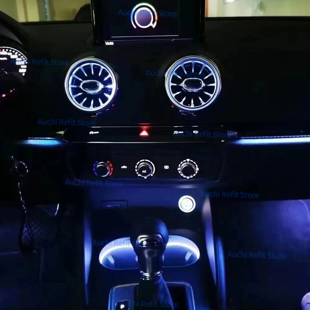 256 Colours LED Air Vents For Audi A3 S3 RS3 8V 8Y 8P 2004-2020