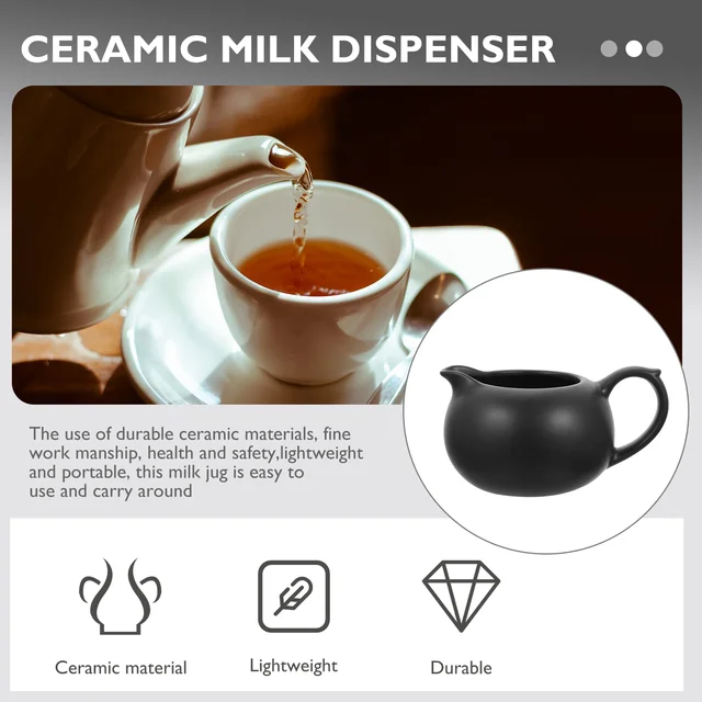 Kancsó Kerámia Tejszínes Kupa Mini Szósz Szirup Konyha Tálaláscoffee Adagoló Mártás Csónak Tea Edény Öntő Krém - Image 3
