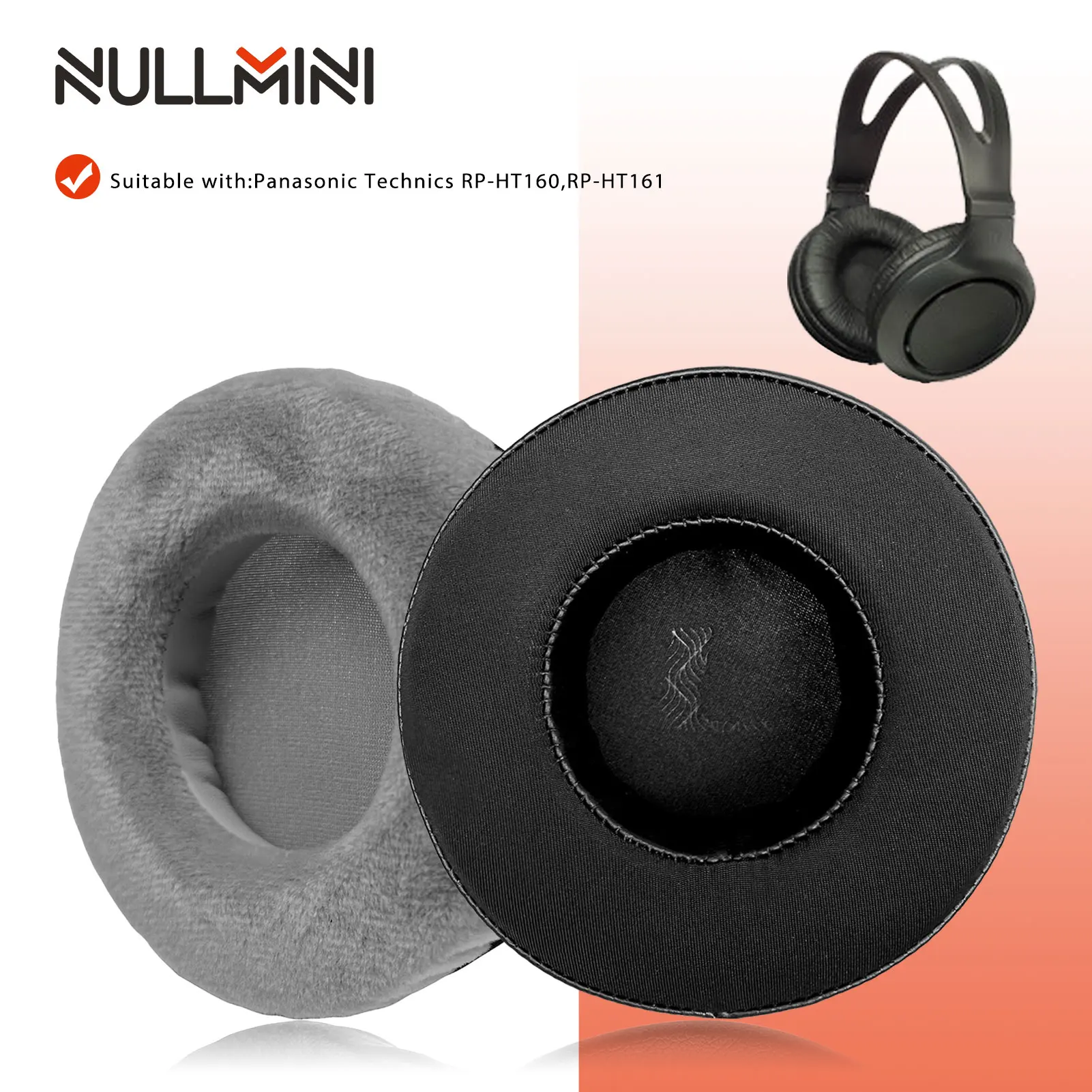 NullMiniReplacementEarpadsforPanasonicTechnicsRPHT160RPHT161
