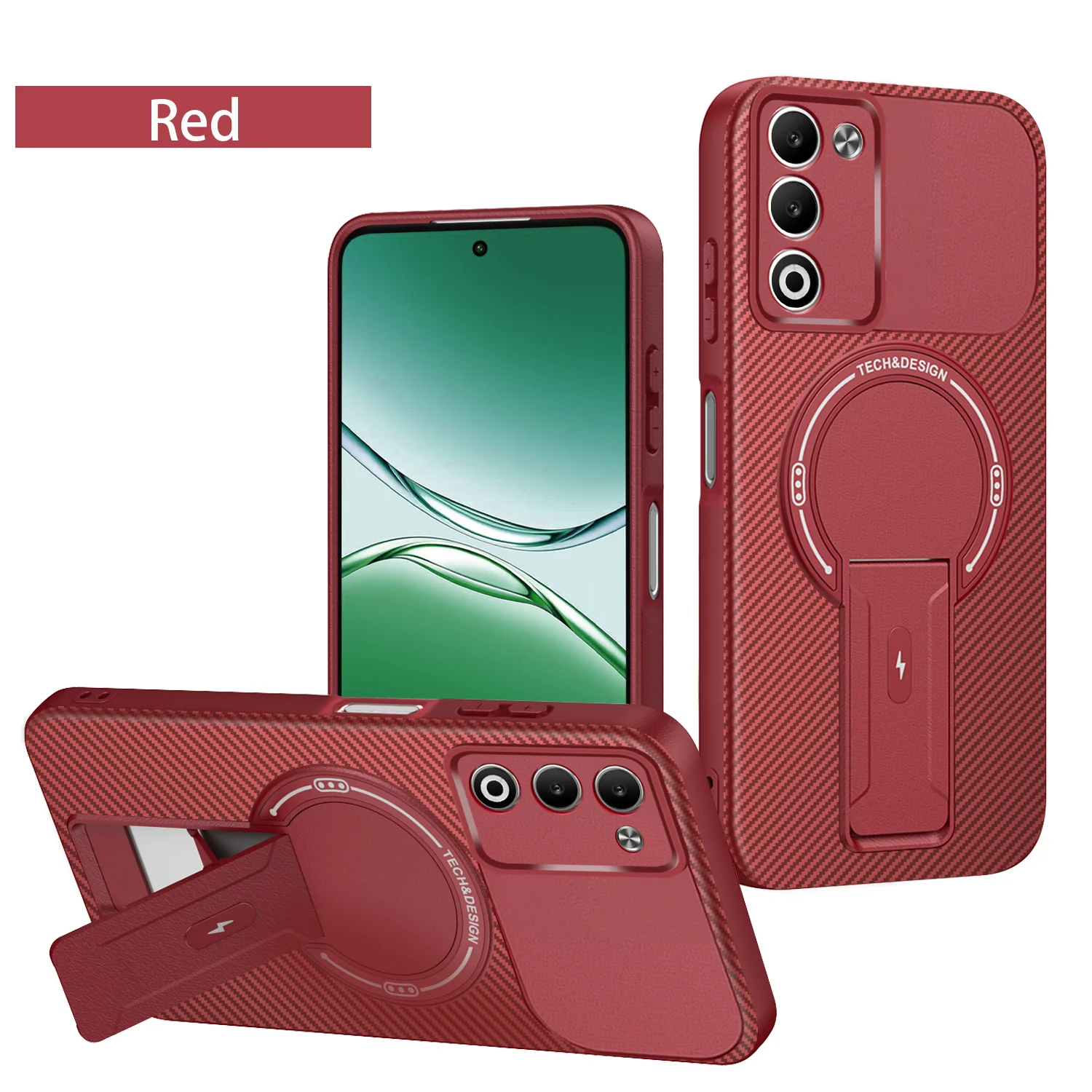 Magnetic Mounting Bracket Protective Back Cover