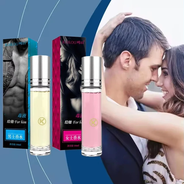 Eau de toilette unisexe en roll-on 10 ml, parfum frais et naturel, phéromone, tentation, longue durée, mini parfum corporel portable pour les rendez-vous 1