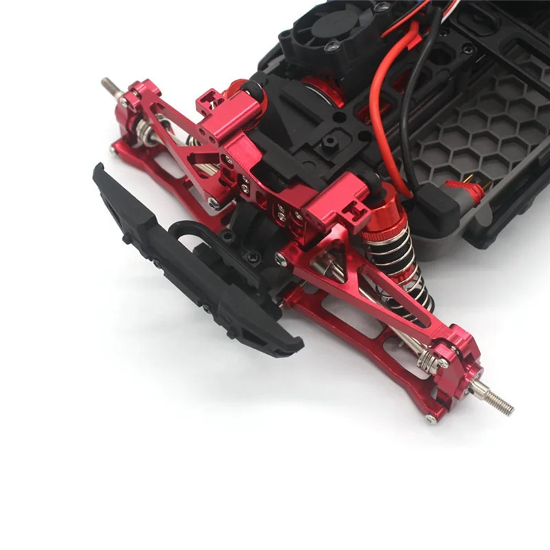 MJX 하이퍼 고 16207 16208 16209 16210 H16 1/16 RC카 업그레이드 부품 키트용 ABNR 메탈 서스펜션 암 스티어링 블록 세트