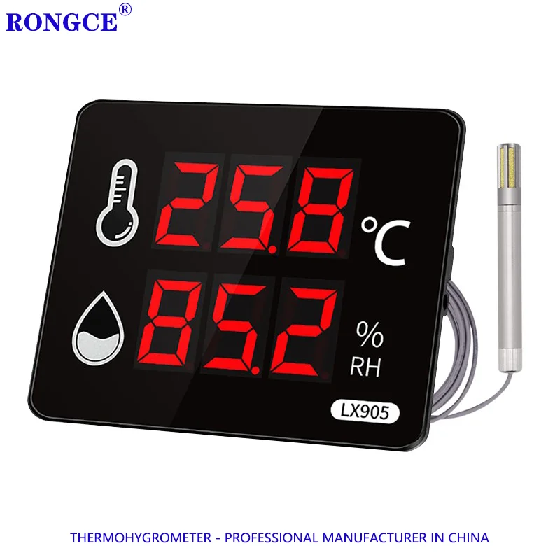 Termómetro Digital Para Agua – Pantalla LED Grande, Rango -40°C A 150°C, Para Piscina, Sauna O Acuario