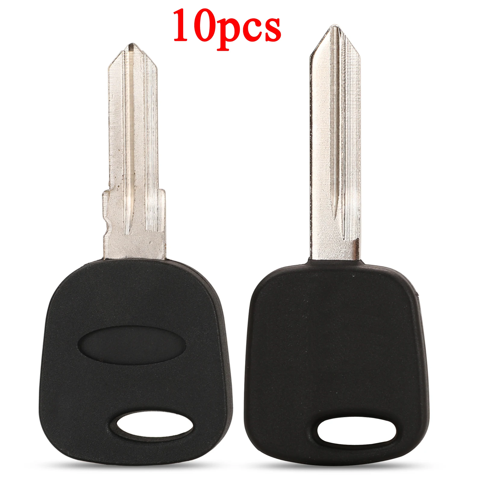 

jingyuqin 10pcs For Ford Escape Kuga Maverick Focus Mondeo F-150 Mustang Transponder Remote Car Key Case Shell Fo38 Blade