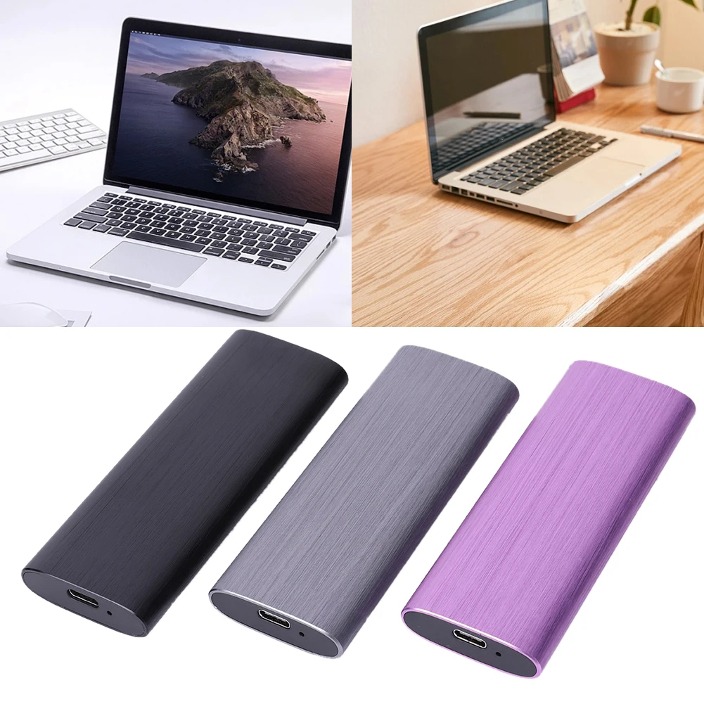 솔리드 스테이트 드라이브 외장 인클로저 지지대 UASP, 2230, 2242, 2260/2280, M.2 SSD용, USB3.1 C타입-M.2 NGFF SSD 인클로저, 10Gbps
