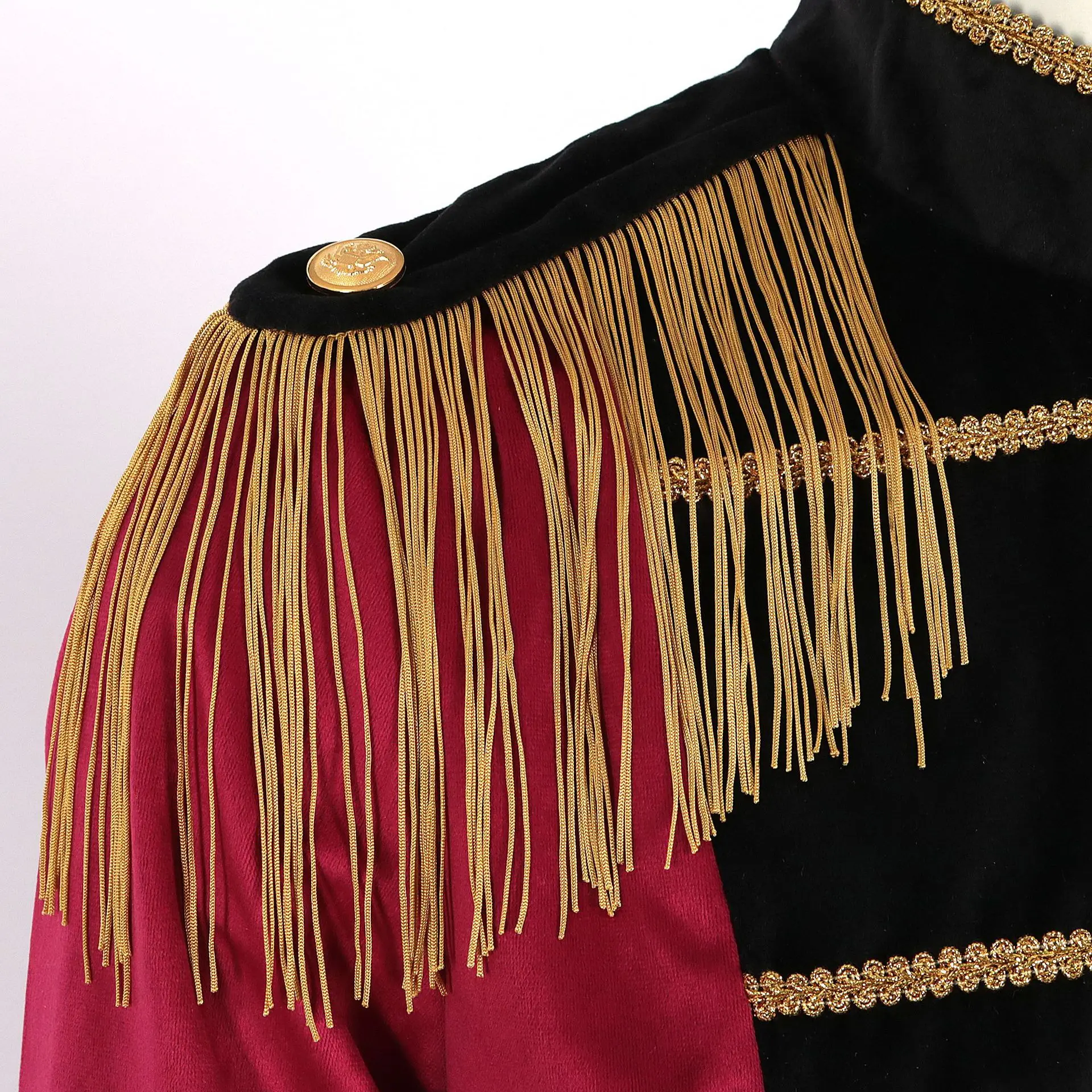 Costume Monsieur Loyal Homme – Veste Queue-de-Pie à Pampilles – photo 6