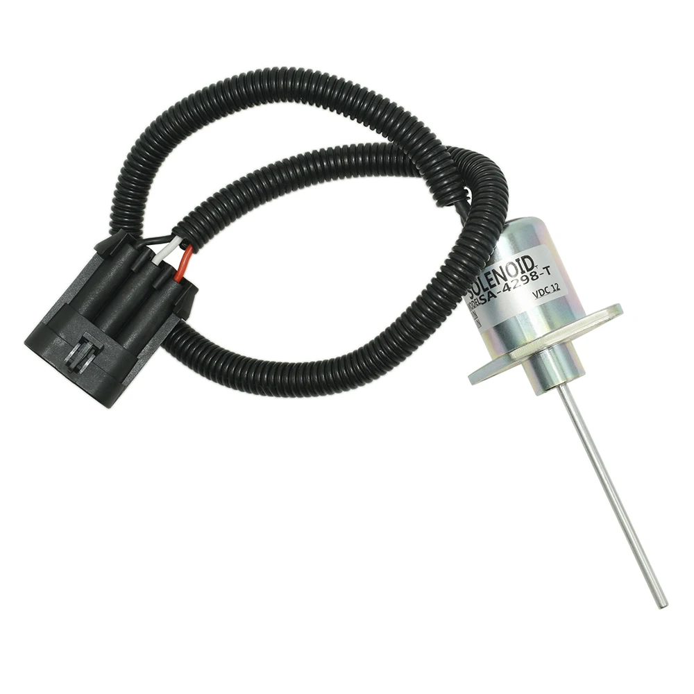 

Fuel Shutoff Solenoid Valve SA-4298-T SA4298T 1E152-60011 For Kubota