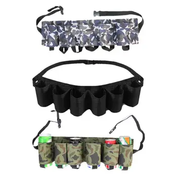 Portable Bottle Waist Beer Belt Bag Outdoor Climbing Camping Hiking Holster Wine Bottles Beverage Can Holder Hanging Organizer