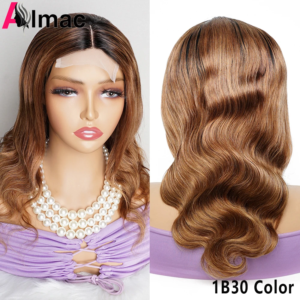 Remy Cabelo Humano, Transparente Lace Wig, Ombre,