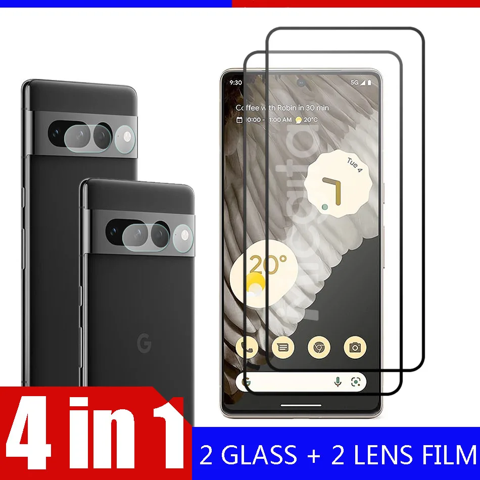 Kesuwe [3 Pezzi] Vetro Temperato per Google Pixel 4 Pellicola Protettiva, Anti Graffio, Durezza 9H, Ultra Resistente, Ultra Trasparente, Senza Bolle, Alta Definizione, Facile da Installare