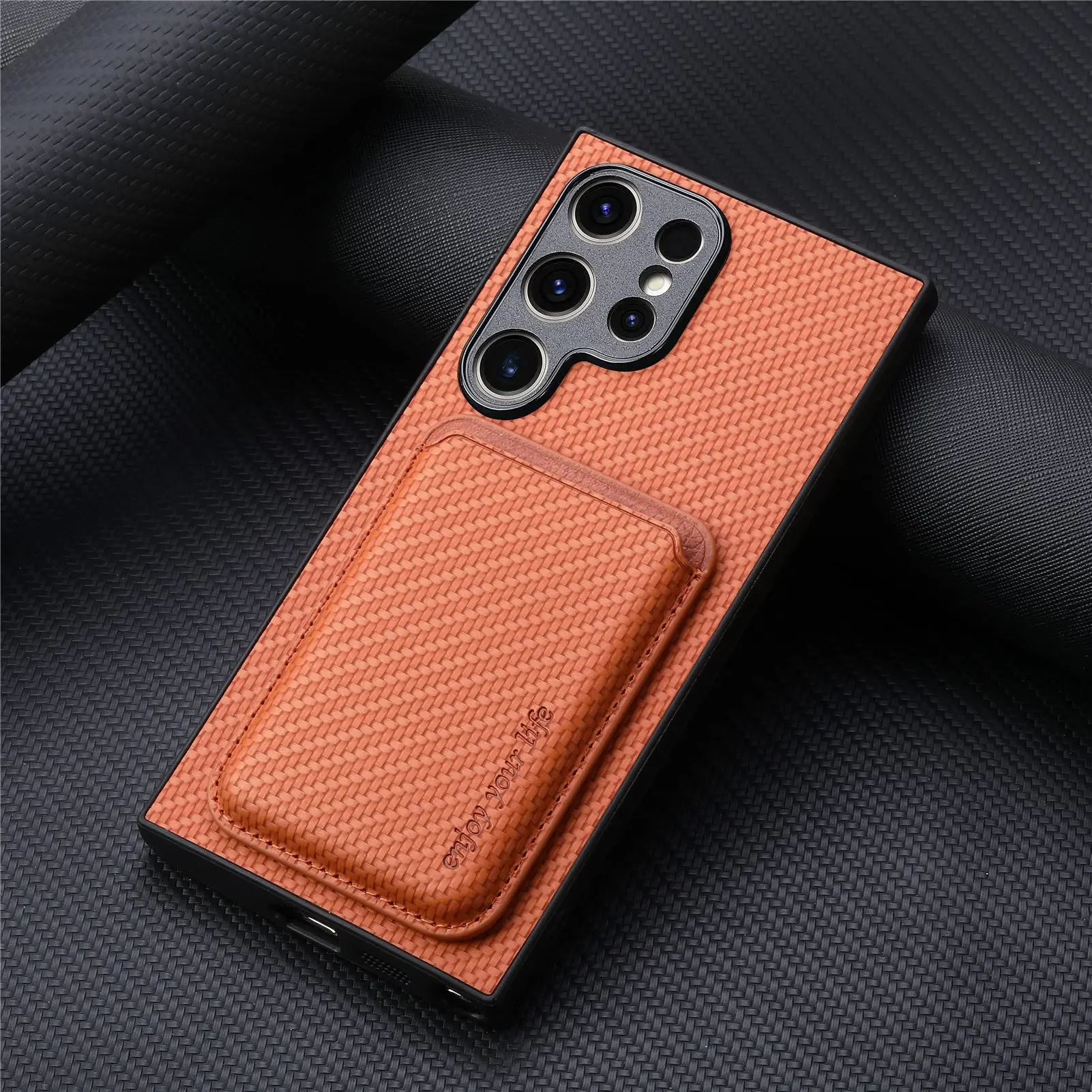 Magnetic Wallet Phone Case with Card Holder - Premium Protection & Convenience