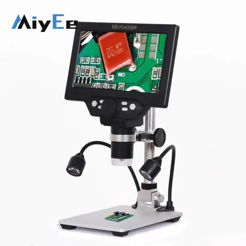 G1200D 12MP 1-1200X HD Microscope Digital Microscope Camera with Built ...
