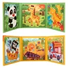 Magnetic Puzzle Kids Montessori Brain Game Folding Magnetic Progression Puzzle Book Early Educational Toy Develop Thinking Skill 3