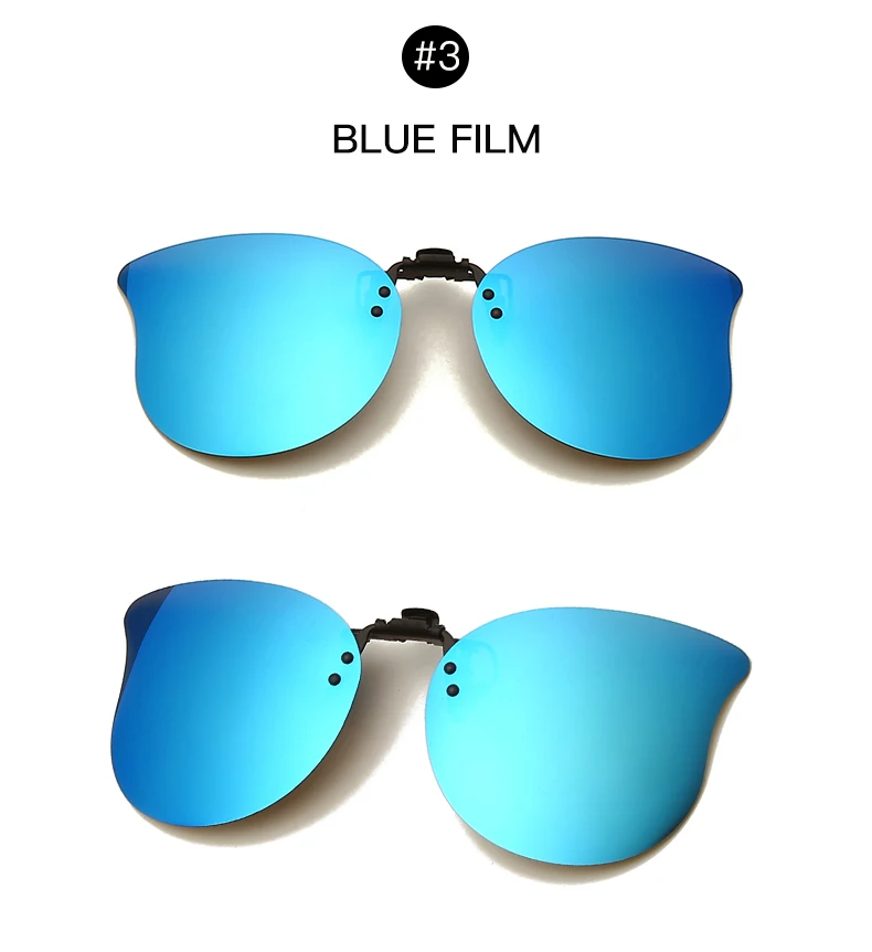 DOHOHDO Polarized Sunglasses Men Clip On Sunglasses Eyewear Accessories Photochromic Driving Goggles Women Cat Eye_voghion.com