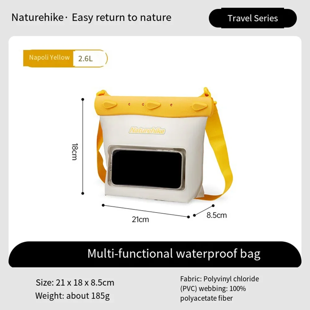 Ultimate Waterproof Bag for Aquatic Adventures - Keeps Valuables Dry, IPX8 Certified