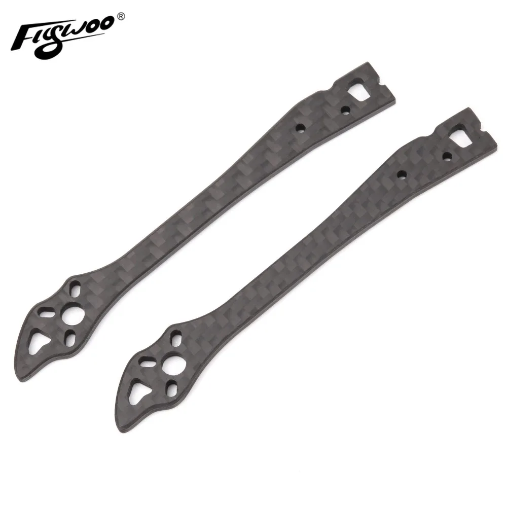 Plaques en fibre de carbone pour drone FPV, pièces de rechange robustes et légères