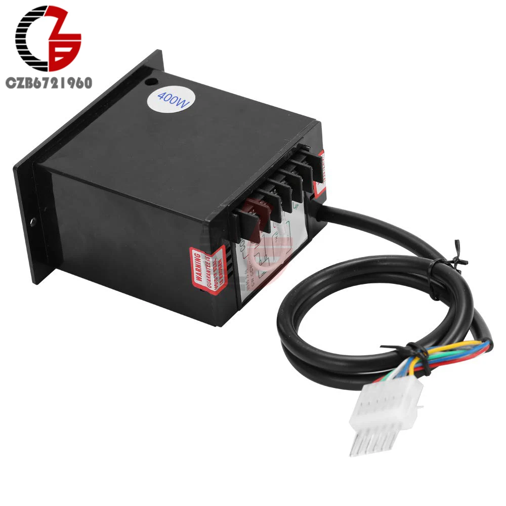 AC Motor Speed Controller AC 220V 400W Motor Speed Pinpoint Regulator Controller Forward Backward for Packaging Printing Food
