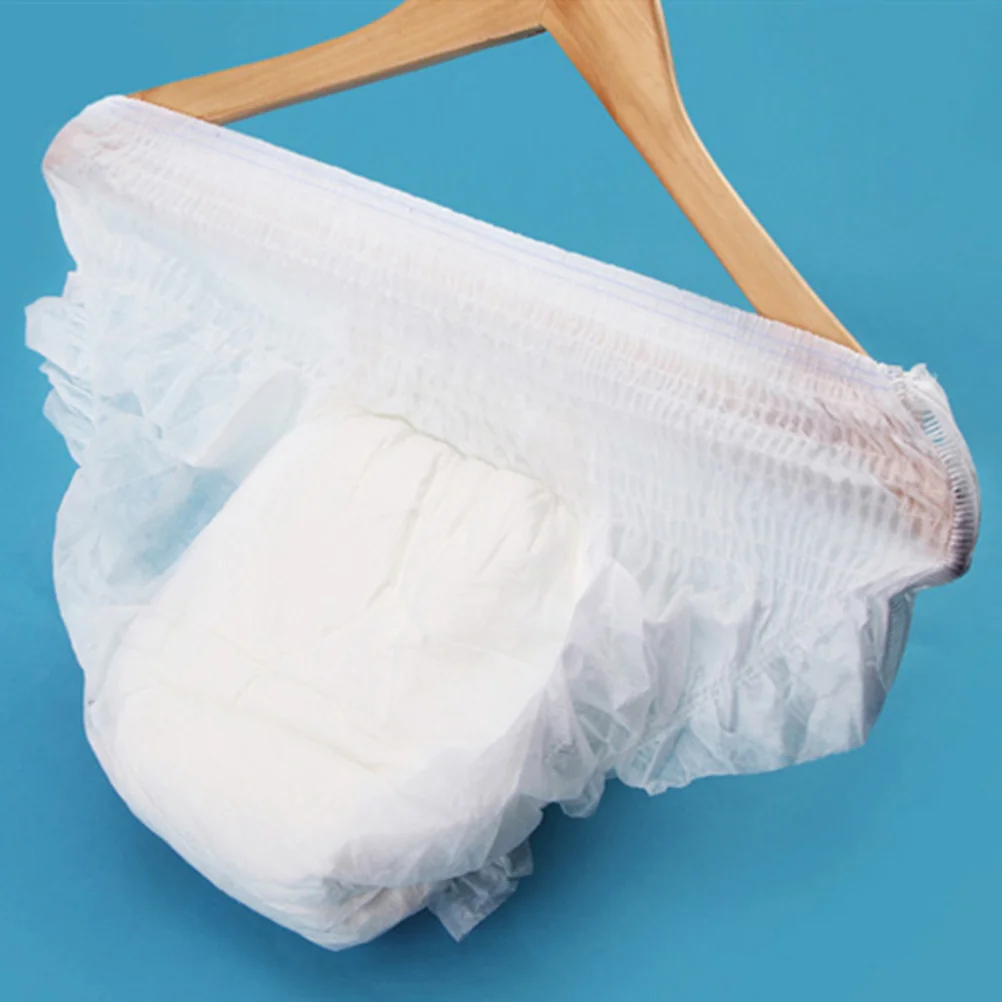 20pcs Adult Diaper Protective Incontinence Underwear Disposable Pants for Men Women Size L the old diaper 4