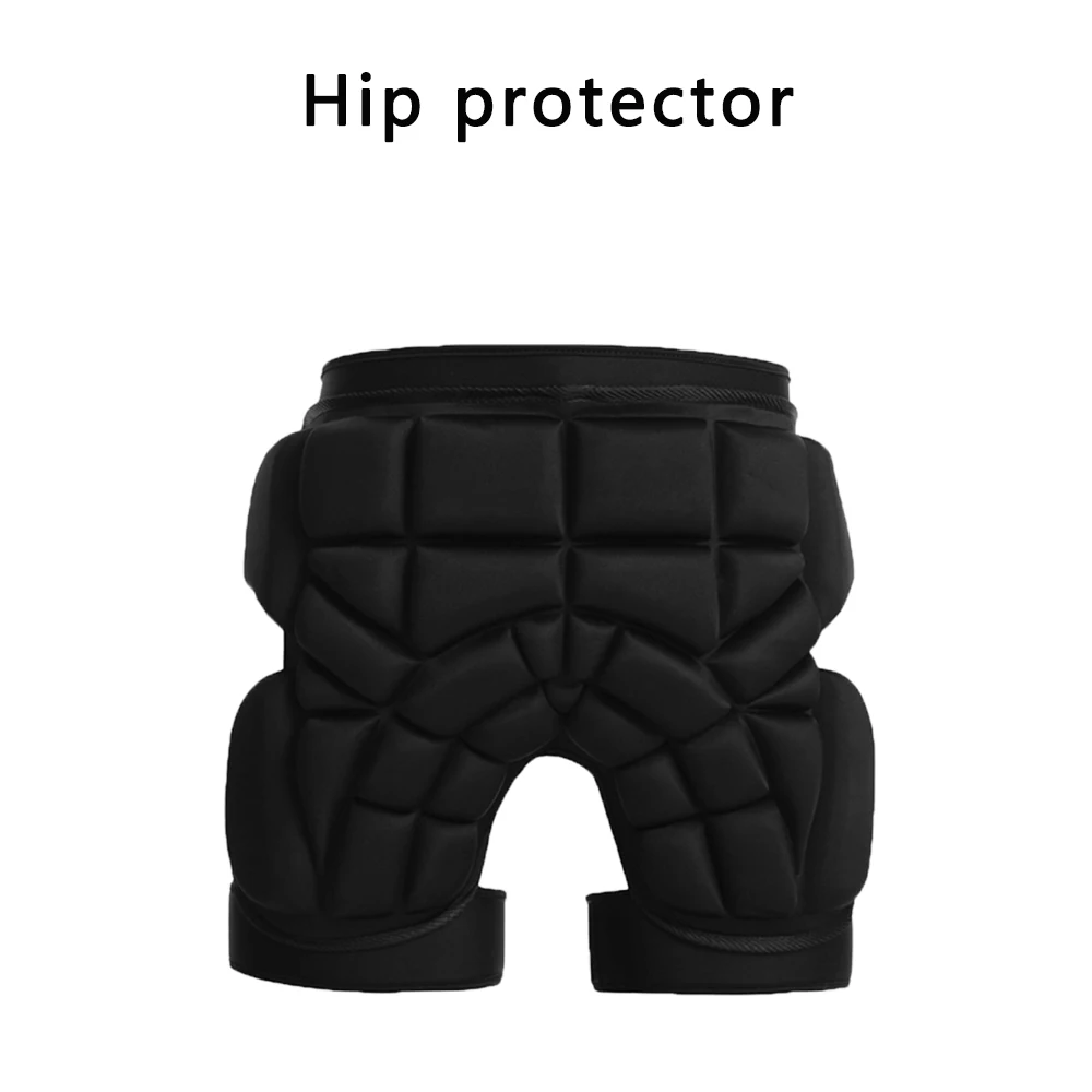 Shorts Rembourrés Protection Hanches - Coussinets EVA Absorption Choc Pour Ski, Patinage - Tissu Respirant