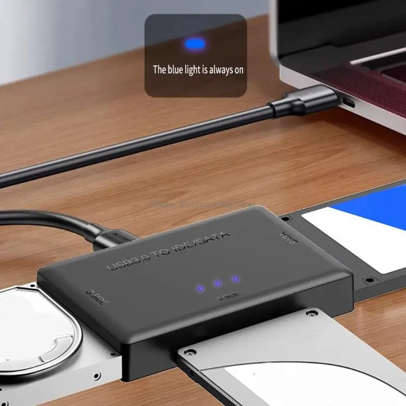 빠른 속도 5Gbps USB3.0 IDE 변환기 폭넓은 호환성을 위한 외장형 하드 디스크 드라이브 어댑터 도구 KINO