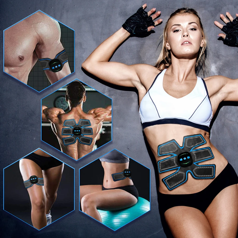 Electro estimulador Muscular - tonifica abdominales brazos Fitness Otros