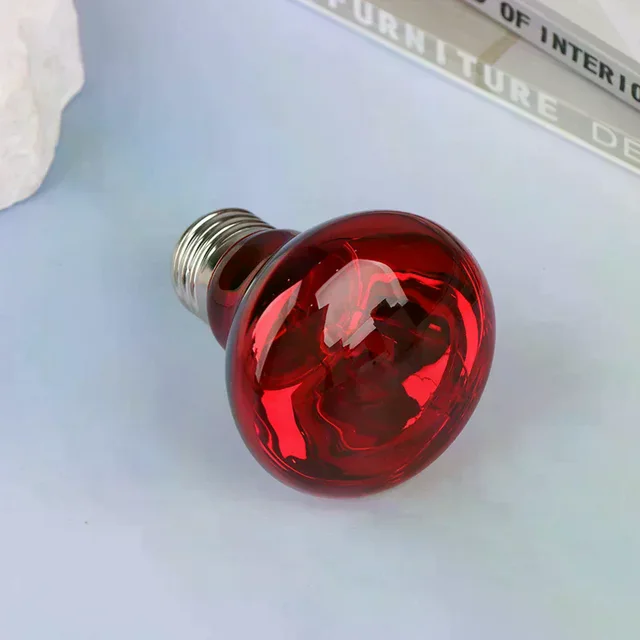 25/40/50/60/75/100W E27 UVA Poultry Bulb Infrared Night Light Day Poultry Heating Bulb For Plants Amphibians Reptile Pets 4