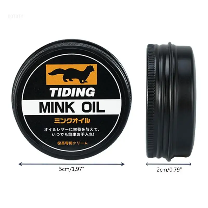 Mink Oil Cream Practical Leather Maintenance Cream Leathercraft Accessories