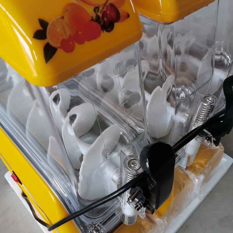 Double-Cylinder Sludger Beverage Machine with Large Capacity
