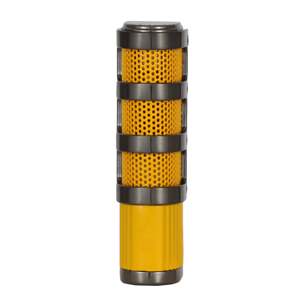 Butane Gas Lighter Luxury Cigar Refillable 3 Torch Jet Flame Windproof Smoking With Cutter Punch