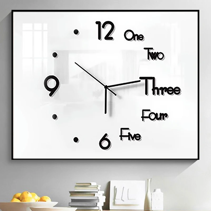 3d Digital Wall Clock Shopwithdan