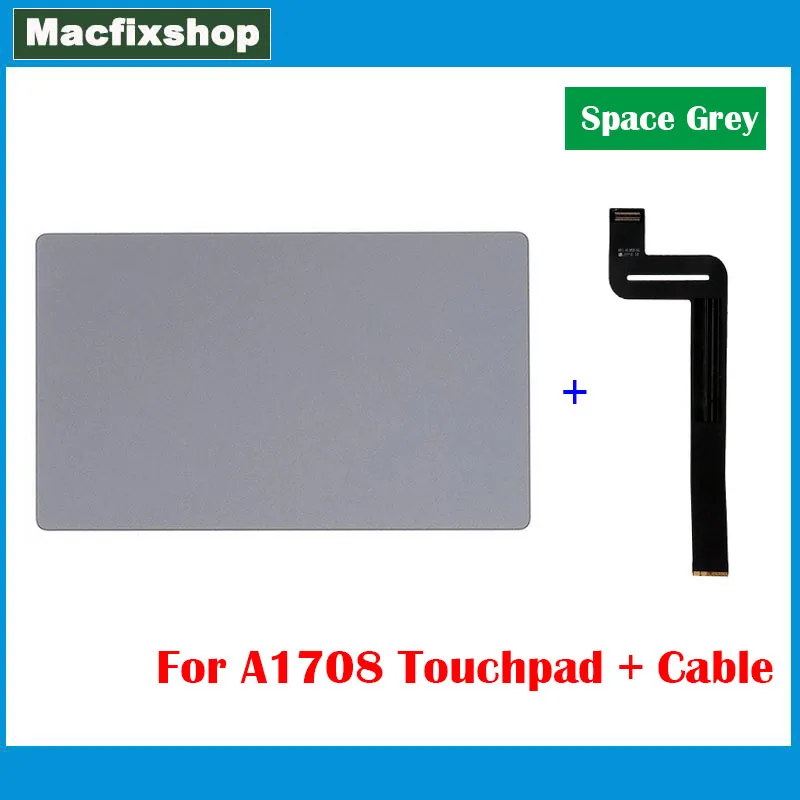 Trackpad Originale 821-01002-01 Per Macbook Pro Retina 13 "Touch Pad A1708 Touchpad Con Cavo Track Pad 2016 2017 Grigio Spaziale