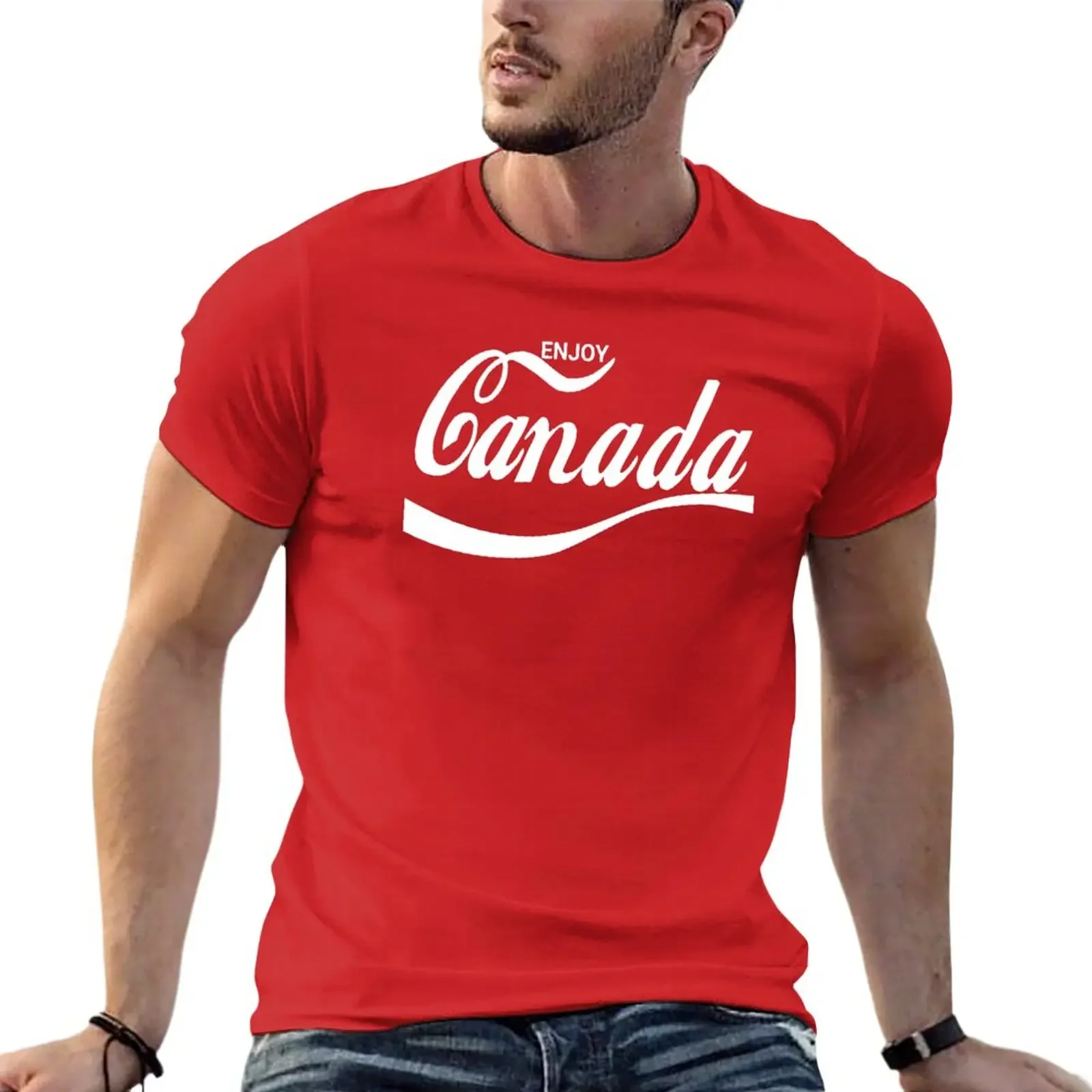 

Enjoy Canada T-Shirt new edition cute clothes blacks t shirts men