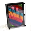 3D Pin Art Board Toy Sensory Rainbow Handprint Variable Needle Painting Decompression Gift Creativity Art Sensory Toys Sculpture 1